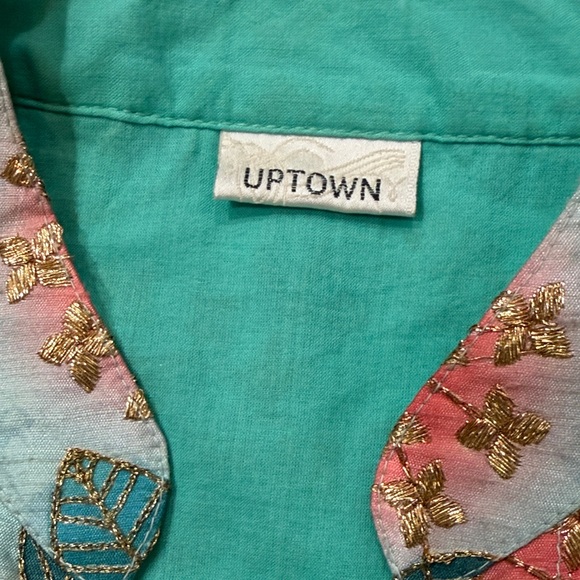 Floral Print Women's Kurta Jacket - Picture 4 of 5